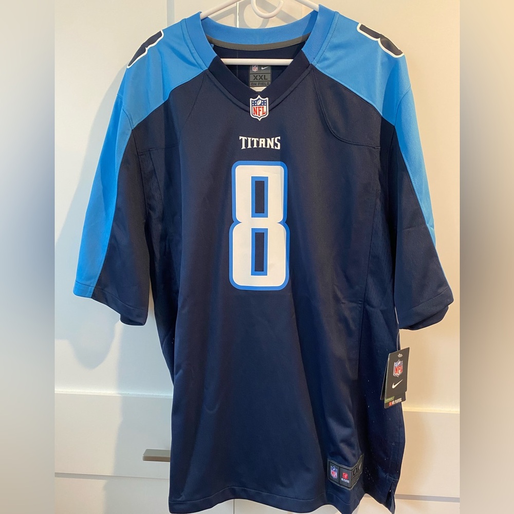 Titans Mariota #8 Authentic Nike NFL On Field Jersey New W/ Tags Mens XXL !SALE!